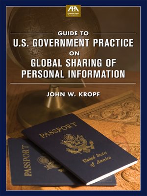 cover image of Guide to U.S. Government Practice on Global Sharing of Personal Information